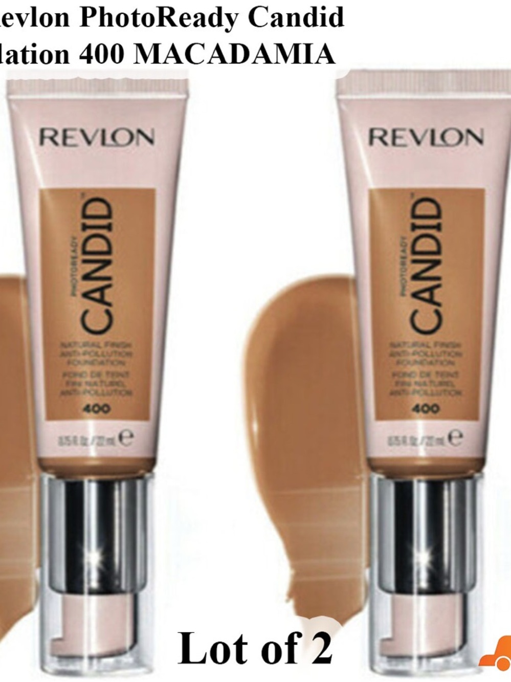 Revlon Candid Foundation - Macadamia (400) - Warm Beige Tone